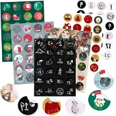 OEM Adventskalender Cadeaustickers für Selbstgestaltung