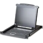 Aten CL1000M KVM-Konsole, 43cm LCD, VGA, PS/2, US-Layout