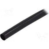 TNE 10x Elektroisolierender Schlauch schwarz -20÷125°C L: 10m PVC125-10-BK-10 Elektro