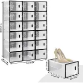 OEM Schuhbox - 18 Stück - Stapelbar mit Magnetverschluss