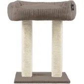 Silvio Design Rohrschneider RS 22377 Katzenbaum Kuschelsofa 2xStamm – Kratz- und Liegeelement