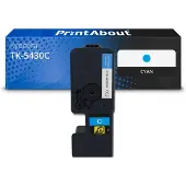 PrintAbout Toner kompatibel mit Kyocera TK-5430C - Cyan