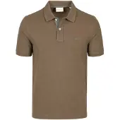 Gant Contrast Piqué Poloshirt Faded Taupe - XXL