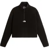 The North Face Womens Novelty Logo Glacier 1/4 Zip tnf black (JK3) XXL