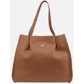 Wojewodzic POLA - Hellbraune Shopper-Tasche aus Leder