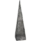 Goliat Schwarzer und silberner konischer Sisal-Weihnachtsbaum, 40 cm