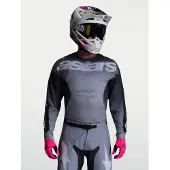 Alpinestars Racer Amber Herren MX Jersey grau, L