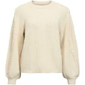Object Pointelle-ärmel Jumper