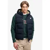 Superdry für Herren. M5012425A Marineblaue Everest-Jacke (XXL), Lässig, Draußen, Recyceltes Nylon