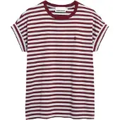 Armedangels - Women's Idaara Stripes - T-Shirt Gr L rosa