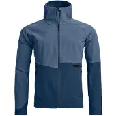 Ortovox VENET SOFTSHELL HOODED JACKET Herren Softshelljacke Outdoorjacke blau