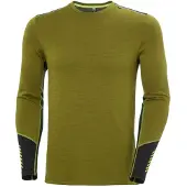 Helly Hansen Lifa Merino Mittelschwerer Rundhalspullover, Herren, Grün