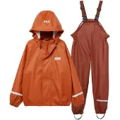 Helly Hansen Kids' Bergen 2.0 PU Rain Set iron oxide (301) 6