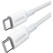 UGREEN 15267, 1 m, USB C, USB C, USB 2.0, 0,48 Gbit/s, Weiß