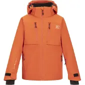 2117 of Sweden Lillpite Padded Kinder Skijacke mit Kapuze orange 164