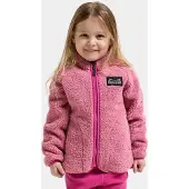 Didriksons Gibbs Fleecejacke, Heather Pink/Cactus Pink, 80