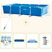 Intex Rechteckiger Frame Pool - 450x220x84 cm - 6-teilig S20067