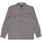 Billabong Langarmhemd "Offshore Flannel", Herren, Gr. M, grau (pale khaki), Obermaterial: 100% Baumwolle., Hemden Langarmhemd