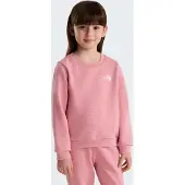 The North Face Jogginganzug "KID EVOLUTION SIMPLE DOME CREW SET", Kinder, Gr. 122/128 (7), rosa (primrose), Obermaterial: 67% Baumwolle, 33% Polyester, Sportanzüge Jogginganzug