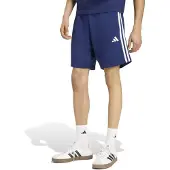 Adidas Shorts SPORTSWEAR "ESSENTIALS 3-STREIFEN, FRENCH TERRY", Herren, Gr. 3XL, N-Gr, blau (team navy blau 2, weiß, normal, gr.), Obermaterial: 100% Baumwolle, Hosen Shorts, Topseller