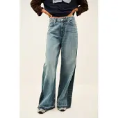 Ba&sh für Damen. 1H26MISL Jeans Mislav blau (38), Lässig, Baumwolle, Denim
