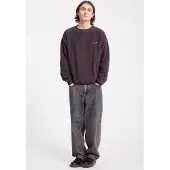 Volcom - Fleece-Sweatshirt &ndash; Herren &ndash; Too Kool Lse Crew - Too Kool Lse Crew Raisin für Herren - Größe XL - Violett