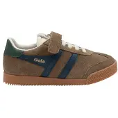Gola Elan Strap Sneaker Kids tobacco/navy/evergreen (FE) 29