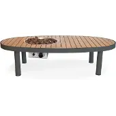 Happy Cocooning Feuertisch Riviera 140 anthrazit