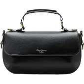 Pepe Jeans für Damen. PL0300216 Umhängetasche Idoia Hexia Schwarz (OSFA), Lässig, Polyurethan