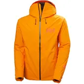 Helly Hansen Men's Powderface Ski Jacket ignite orange (303) L