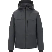 2117 of Sweden Humla Light Padded Herren Skijacke mit Kapuze grau L