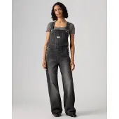 Levi's für Damen. 000UG-0006 Baggy Latzhose schwarz (XS), Lässig, Baumwolle, Denim