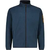 CMP Funktionsjacke "Strickjacke", Herren, Gr. 58, blau (blau, grau), Obermaterial: 100% Polyester PES., Jacken Funktionsjacke