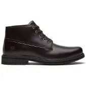 Timberland für Herren. TB0A5SRXW011 Braune Chukka Stormbucks Lederstiefeletten (39), Wohnung, Schnürsenkel, Lässig