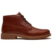 Timberland für Herren. TB0A5SRXEM61 Braune Chukka-Stiefeletten Stormbucks aus Leder (47.5), Wohnung, Schnürsenkel, Lässig, Klassisch