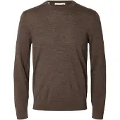 Selected "SLHTRAY LS KNIT MERINO CREW NECK NOOS" Wolle, regular fit