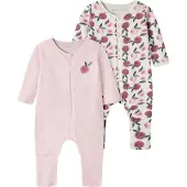 Name it Peaches Langarm-pyjama 2 Einheiten