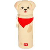 Legami - Kawaii 2-in-1 Schulfach aus weichem Silikon, Golden
