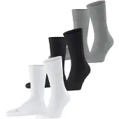 Falke Run Rib Crew SO Bundle Unisex Socken, 39-41, Mehrfarbig, Baumwolle