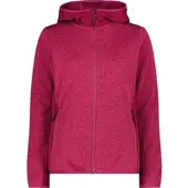 CMP Woman Fleece Fleece Jacket FIX Hood amaranto (C489) 42