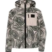 Didriksons - Kid's Joule Printed Full-Zip - Fleecejacke Gr 120 grau