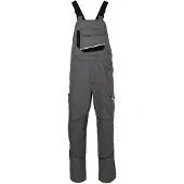 Kübler ICONIQ cotton Latzhose anthrazit/schwarz 66 - 3140 1301-9799-66 - anthrazit/schwarz