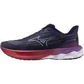 Mizuno Damen Laufschuhe WAVE SKYRISE 7 J1GD2609-73 39 - Rhodonite/White/Tomato Puree - 39
