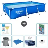 Bestway Steel Pro Rechteckig - 300x201x66 cm - 5-teilig S272