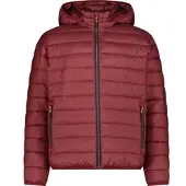 CMP Herren Steppjacke Man Jacket Snaps Hood 36K2207M-C497 58 - Borgogna Mel. - 58