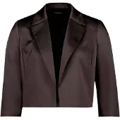 Vera Mont Blazer-Jacke ohne Verschluss in Light Earth | Gr.: 46