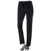 Casual Looks Schlupfhose , Damen, Gr. 54, Normalgrößen, blau (marine), 98% Baumwolle, 2% Elasthan, unifarben, lang, Hosen Schlupfhose