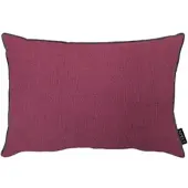 Apelt Dekokissen "Stone", pink (bordeaux, unifarben), B:45cm H:10cm L:35cm, Mischgewebe, Polyester, Dekokissen_Sitzkissen_Kissenhüllen, Dekokissen, inclusive Soft-Kissenfüllung 100% PES