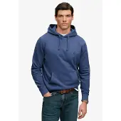 Superdry für Herren. M2014702A Essential Logo Kapuzenpullover blau (3XL), Lässig, Baumwolle