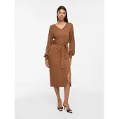 Vila Viricky Midi Strickkleid